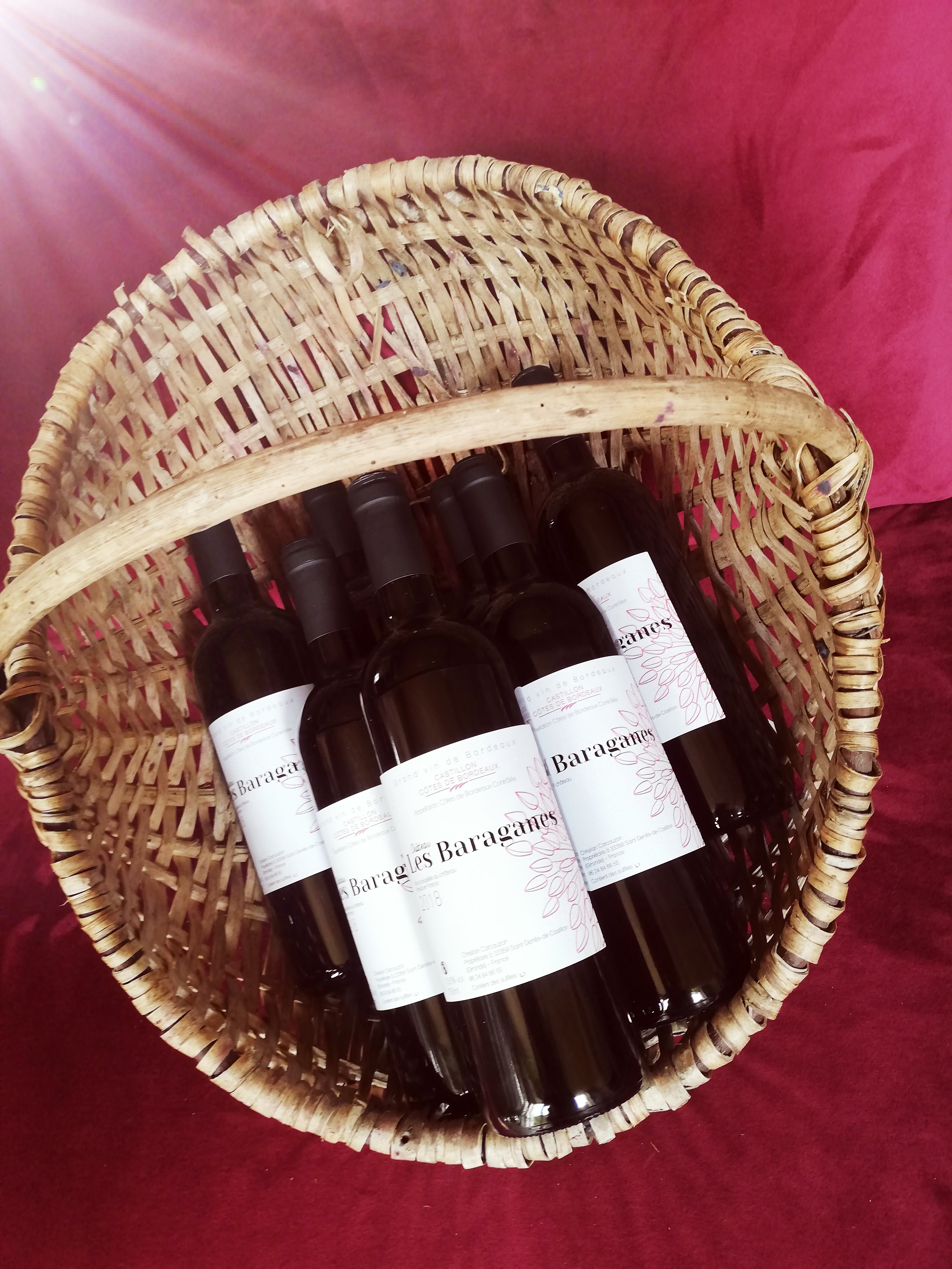 Bouteilles Château les Baraganes